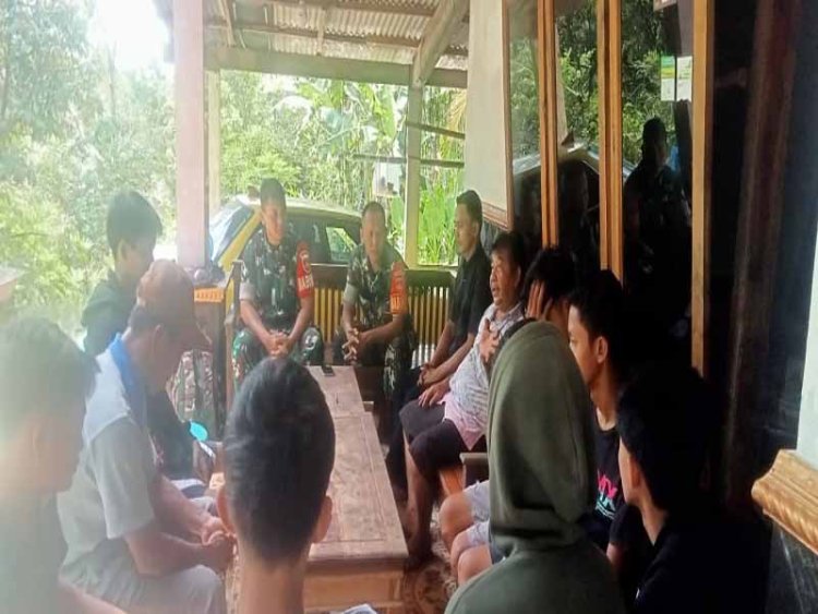 Babinsa Jadi Mediasi Dan Damaikan Tawuran Pemuda