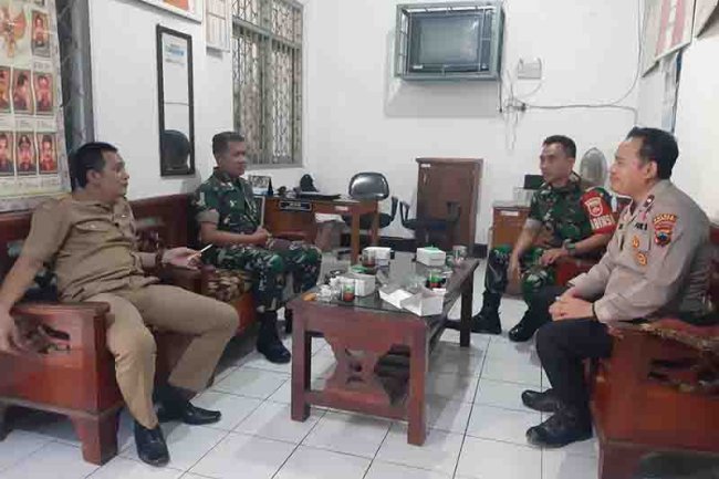 Pererat Dan Jalin Komunikasi Danramil 07 Mandiraja Bersama Perangkat Desa Binaan