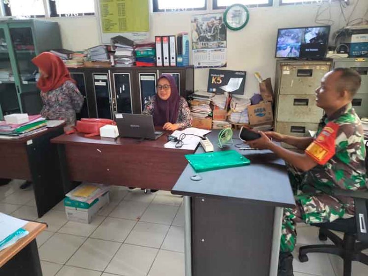 Serda Waryono Sambangi Dan Jalin Komunikasi Bersama Perangkat Desa