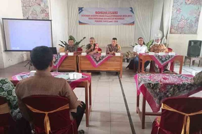 BABINSA DESA PANGGISARI, MENGIKUTI KEGIATAN SOSIALISASI PENGISIAN ANGGOTA BPD