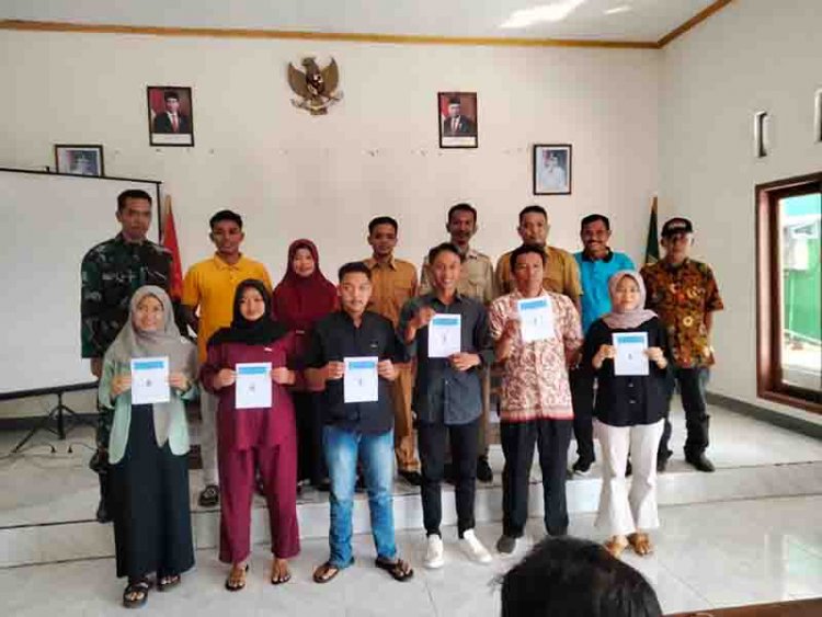 Hadiri Penetapan Nomor Urut Calon Anggota BPD, Babinsa Jalatunda Sampaikan Pesan Ini  