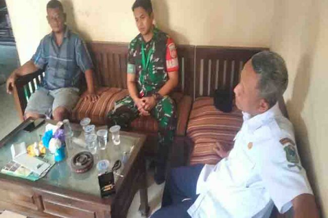 Silaturahmi, Babinsa Komsos Dengan Tokoh Masyarakat 