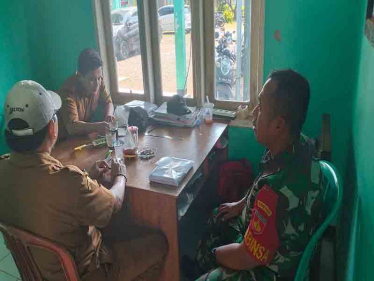 Komsos Babinsa Bersama Perangkat Desa Tingkatkan Kerjasama di Wilayah Binaan 