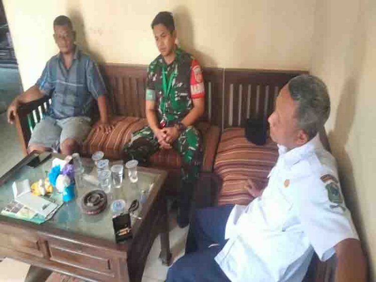 Silaturahmi, Babinsa Komsos Dengan Tokoh Masyarakat 