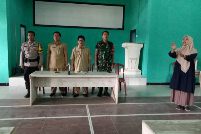 Babinsa Koramil 07/Mandiraja Hadiri Peresmian Toko BUMDes Desa Binaan 